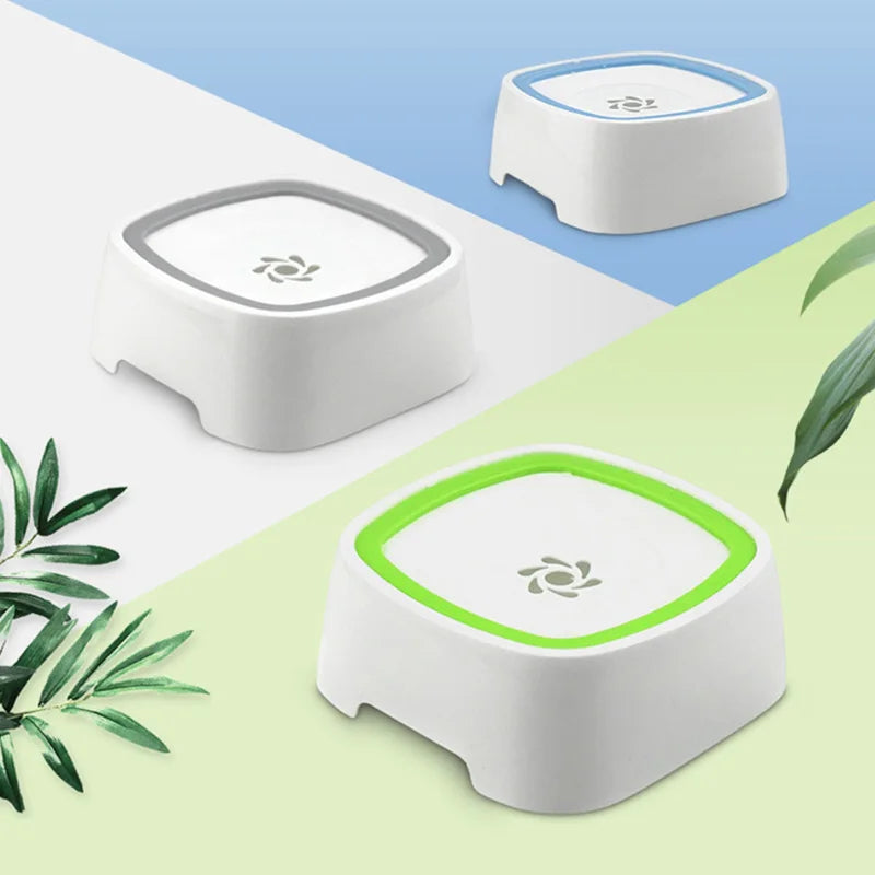 Dog Water Bowl - Floating Design No-Spill Large Capacity for Dogs & Cats